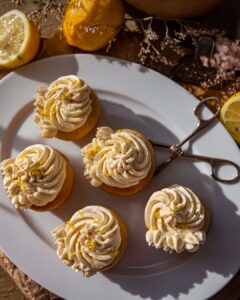 Zitronen Cupcakes Rezept vegan